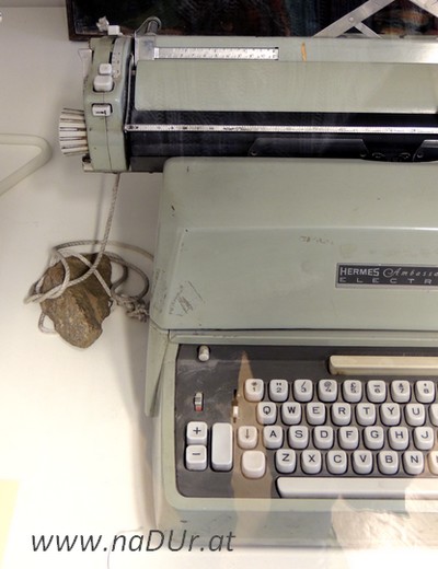 Die Schreibmaschine von Erich Fried