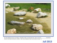 Juli im naDUr-Wasserkalender 2013