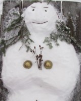 Schnee-Frau